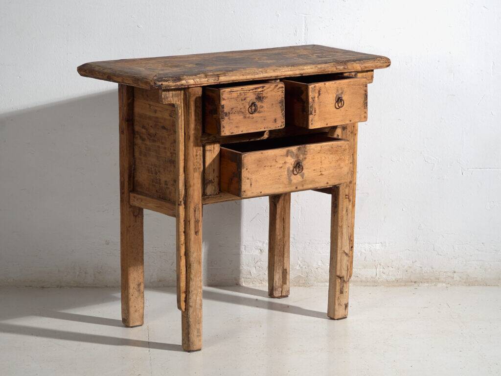 Console Shanxi in dark patina – China, circa 1930