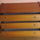 Vintage 3 drawer chest of drawers 1970