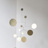 Vintage brass mobile