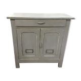 Gray concrete Parisian buffet