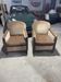 "Pair of Art Deco armchairs", "Taupe velvet", "1930s / 1940s", "Stylish"