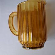Vintage amber polycarbonate jug