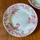 Pop-up Christmas 2022 - Set of 5 flat plates pink iron earth Saint-Amand