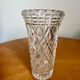 Vase en verre taillé 1970