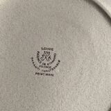 Loire ceramic cake dish 1713 Saint Amand earthenware France