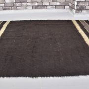 Vintage Anatolian Black Blanket Rug sku 1652
