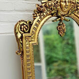 Mirror of King Louis XIV by Vincenzo Fancelli - Gold Plated 24k
