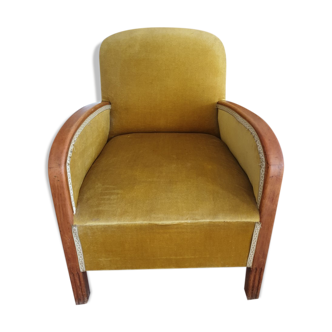 Vintage art deco armchair