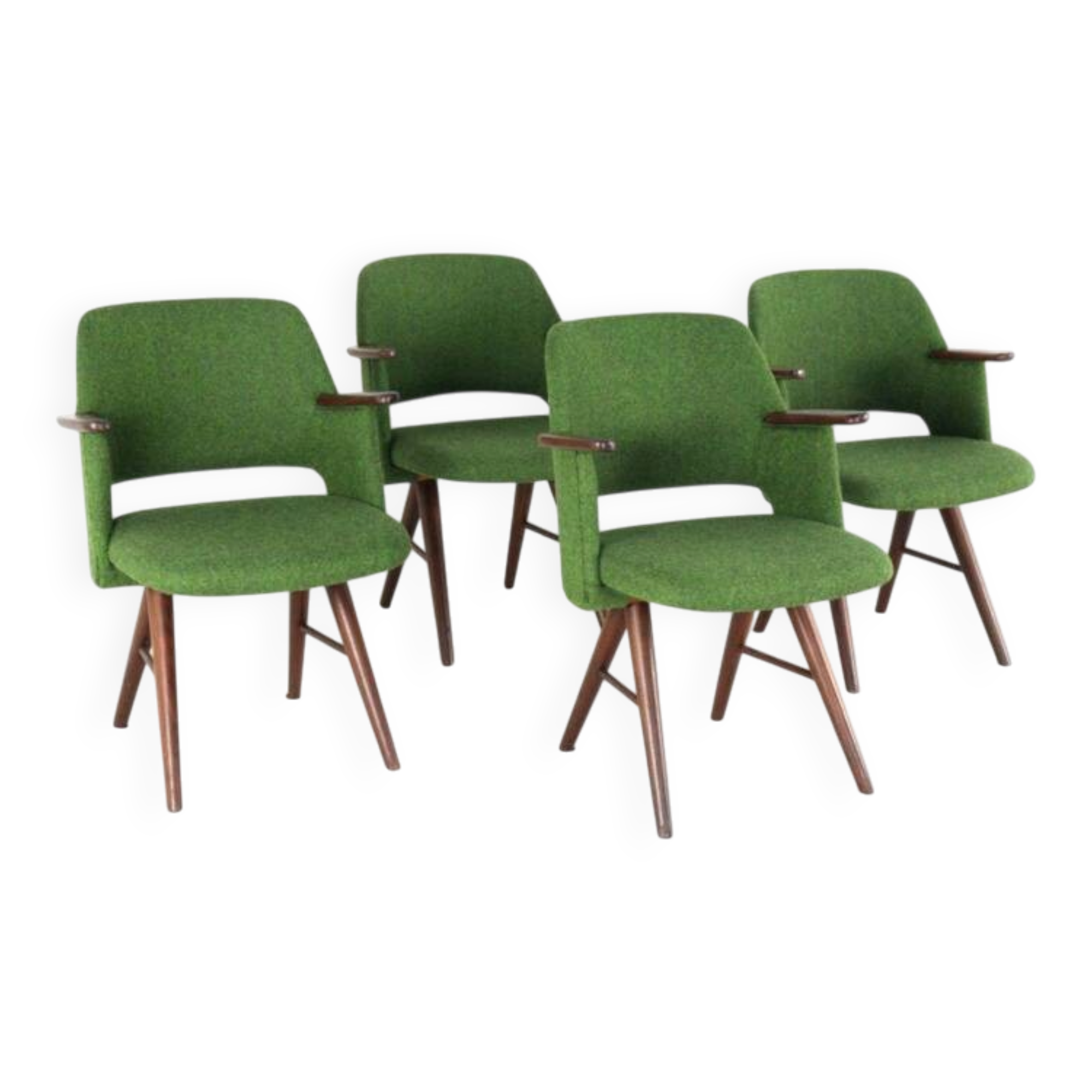 Set of 4 Pastoe FT30 chairs - fully restored - dutch design