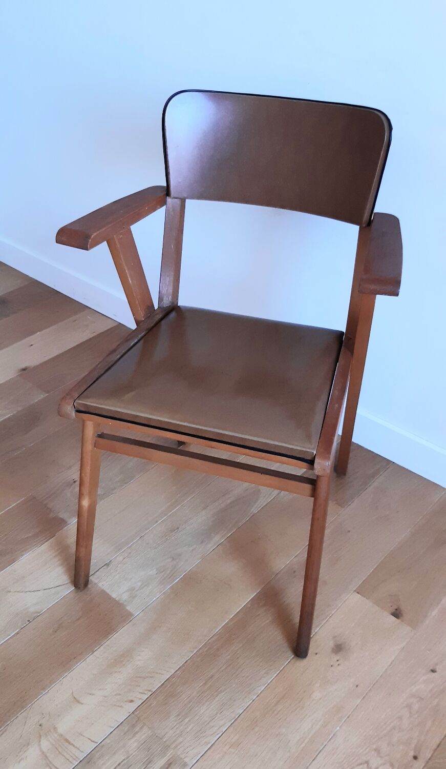Vintage bridge armchair