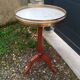 Table de chevet style louis xvi plateau marbre
