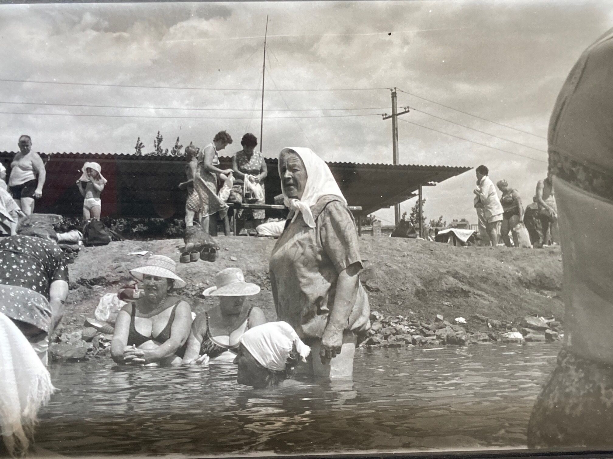 Vintage photograph by Boris Mikhailov from the Salt Lake series
