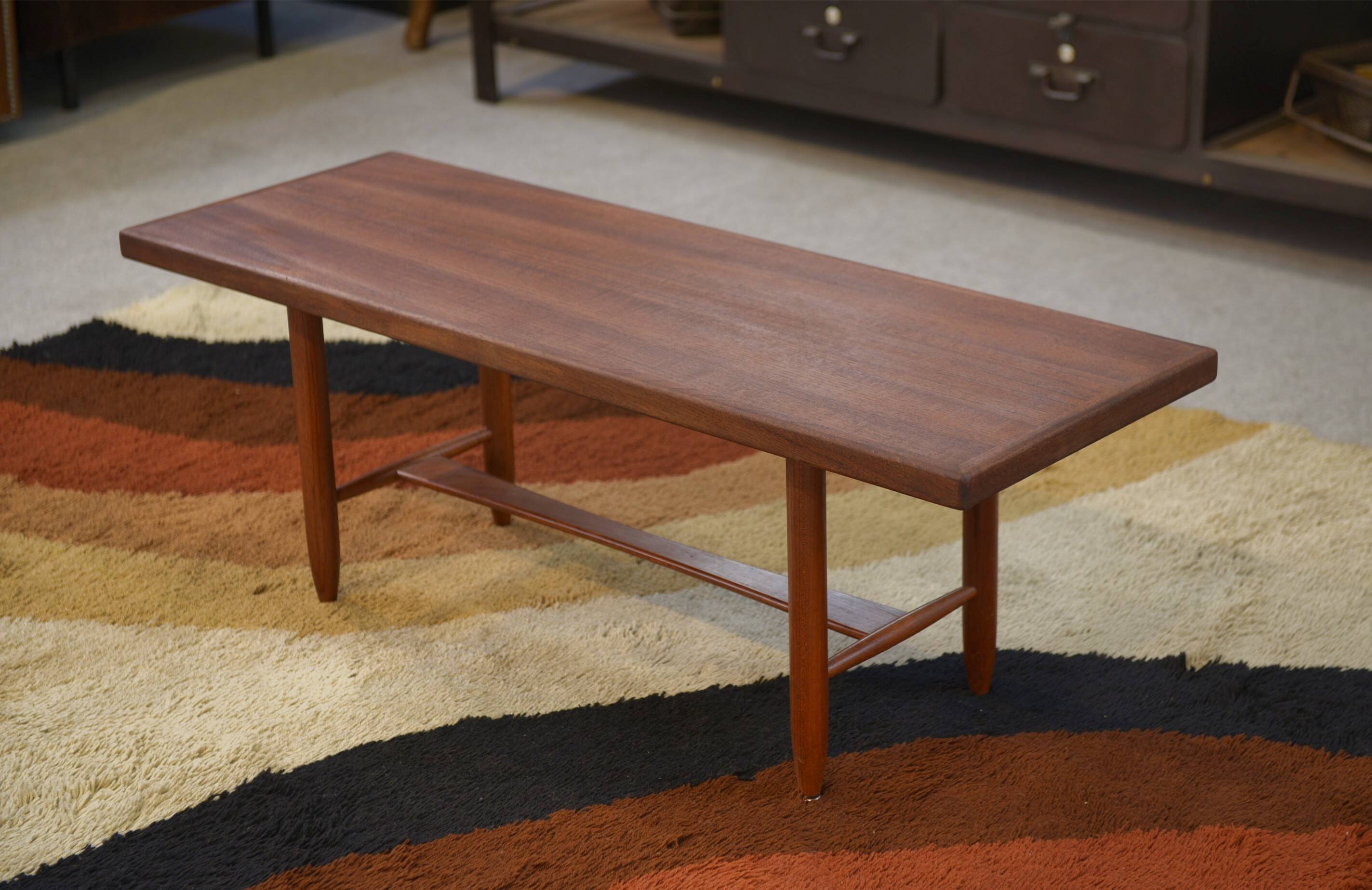 Scandinavian teak coffee table from the 1960s.