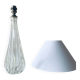 Thin crystal lamp
