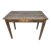 Farm table / small vintage solid wood desk