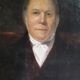 Large oil on canvas notable man 19th century