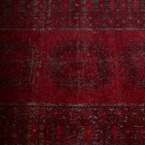 Tapis vintage en laine avec motif afghan bokhara 158x99cm