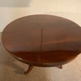 Table en acajou, 19 eme
