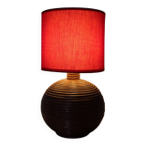 Rattan table lamp