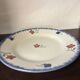 Mary lou plate decorated with small flowers in digoin earthenware