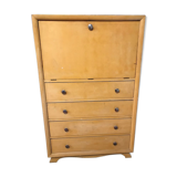 Writing desk 4 vintage drawers