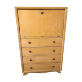 Writing desk 4 vintage drawers