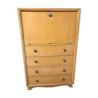 Secrétaire avec 4 tiroirs vintage