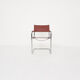 Tubular dining chair with arm rests, 1970's