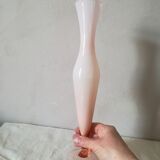 Pink opaline vase