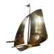 Vintage brass sailboat made in austria