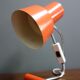 Orange desk lamp by Josef Hurka for Napako 1970