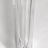 Crystal vase from Vannes 1950s Height 29 cm