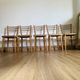 Set of 5 Baumann chairs