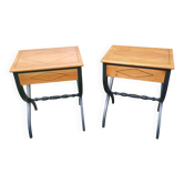 pair of bedside tables in Directoire style