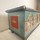 Old polychrome Alsatian chest