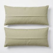 Set of 2 vintage kilim cushion covers 20x51 cm