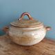 Stoneware vegetable tureen from Puisaye, Jean-Pierre Prud’homme