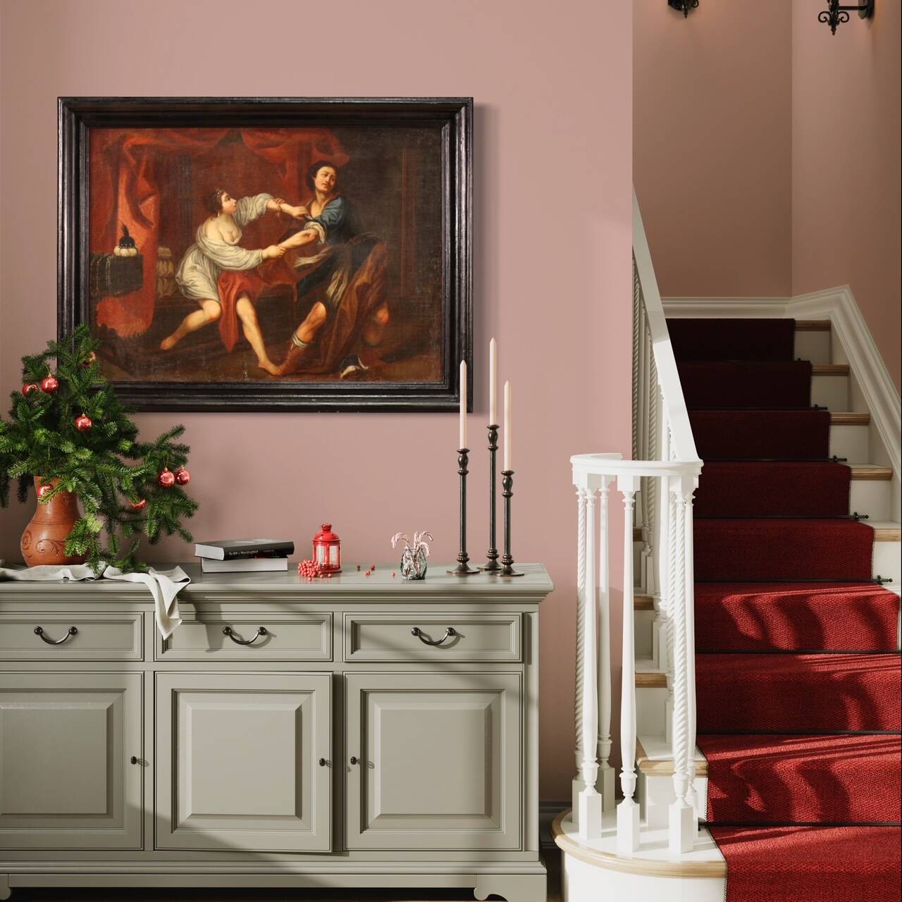 18th century painting, Joseph and Potiphar's Wife