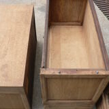 Library md in oak modular shelf