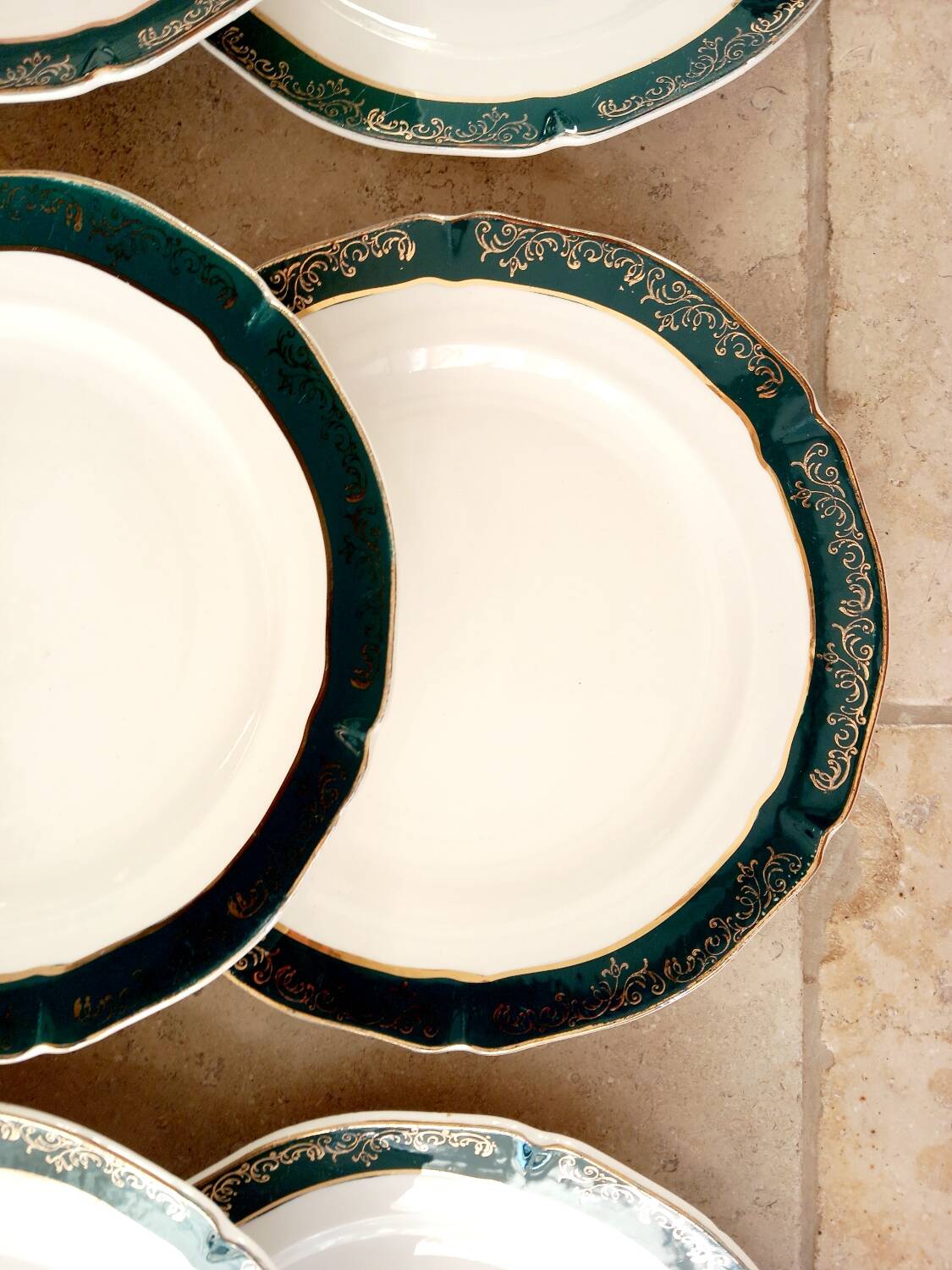 Dessert plates X9 Ceranord