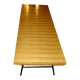 Table basse alain richard (1926-2017), table model 201, tray in wood slats