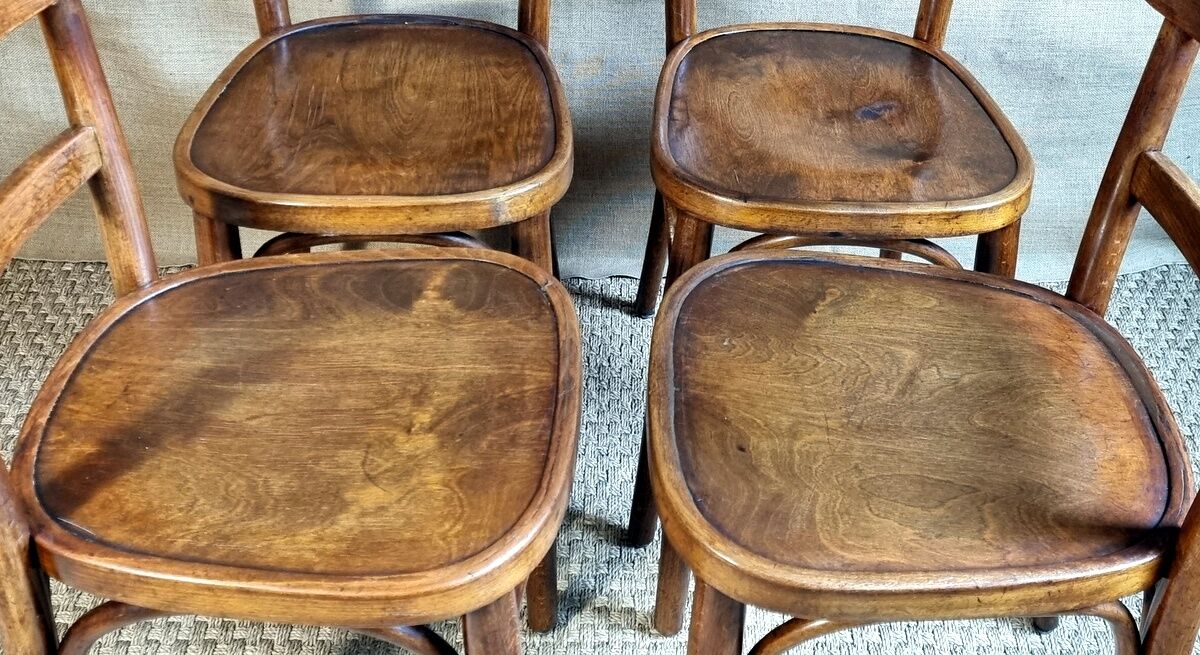 4 Horgen-Glarus bistro chairs 30s