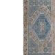 Distressed Turkish Oushak Rug Runner 142 x 324 cm