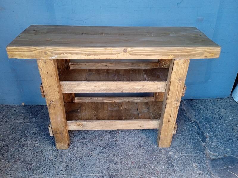 120cm workbench solid wood antique furniture