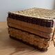 Vintage wicker basket / case