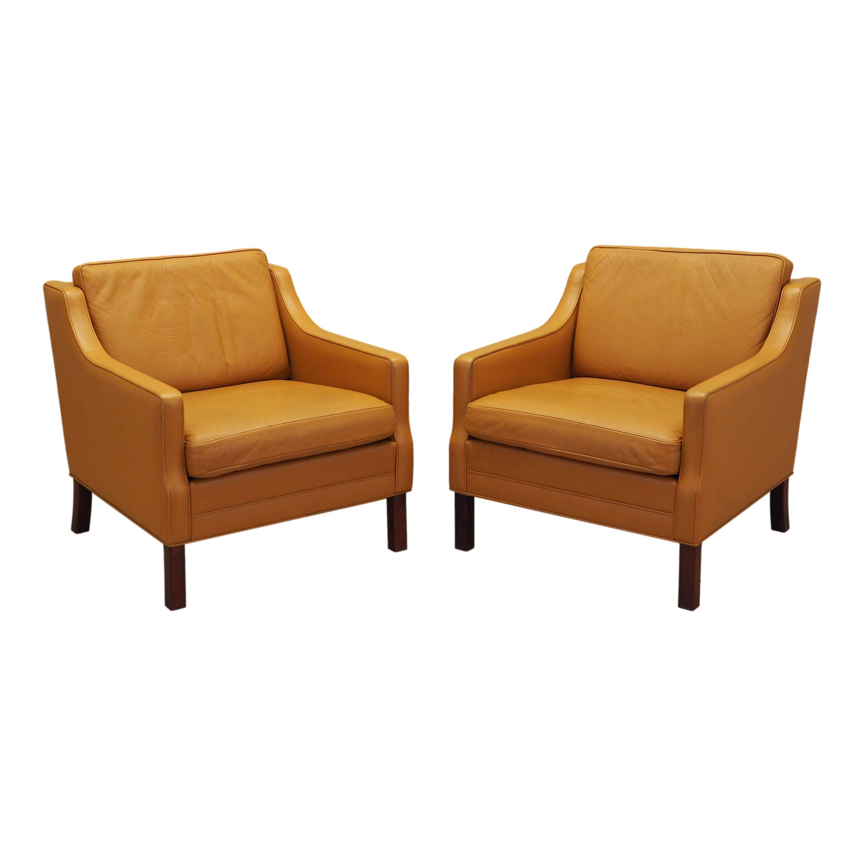 Set of lounge armchairs, Danish design, 1970s, production: Denmark