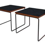 Pair of Pierre Guariche flying tables for Steiner