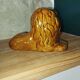 Ceramic lion – Vintage cigarette holder – 1950s–60s