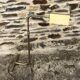 Vintage sliding floor lamp