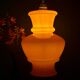 Suspension globe vintage XL en opaline orange